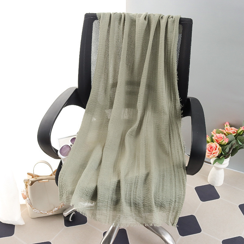 G245 Mollis et respirabilis Voile Hijab