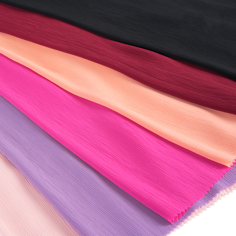 100D Paramagnetic Crepe Dyeing