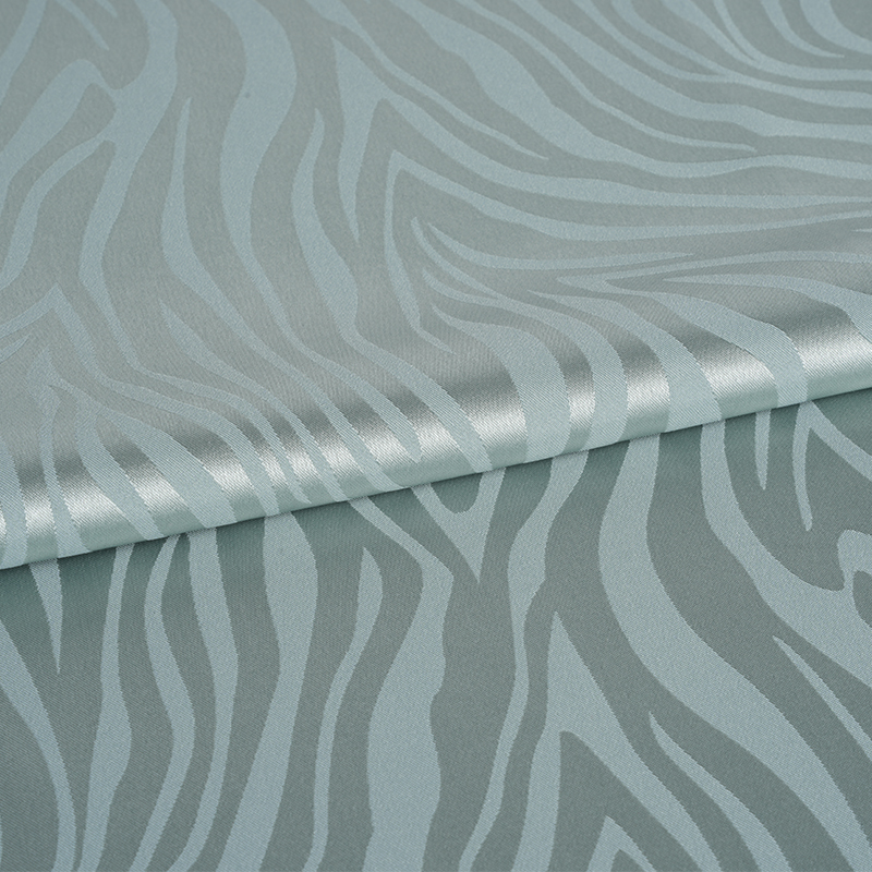 75D* 150D+40D Extende Satin Zebra Jacquard