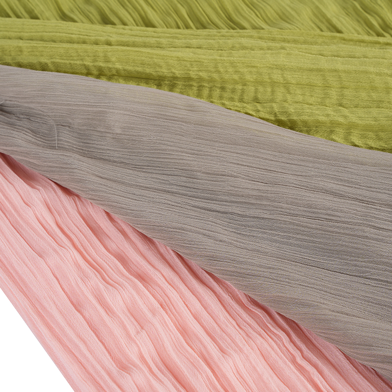 75d Chiffon Crepe Pleated textilia
