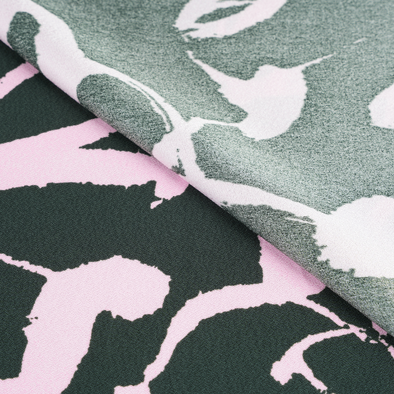 75D*120D Polyester Silius Italicus rugosus Print Fabricii