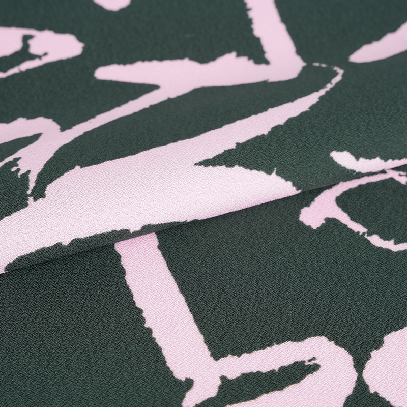 75D*120D Polyester Silius Italicus rugosus Print Fabricii