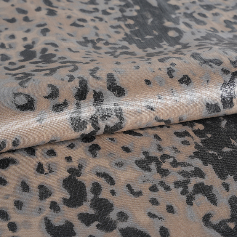 20d*21s Incrassatus Golden Cotton Small pardus Print Fabricii