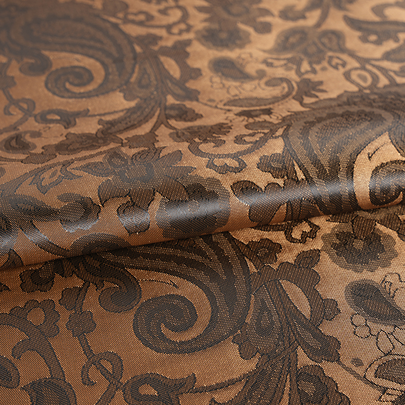 Polyester Scalloped Flos Lute Jacquard