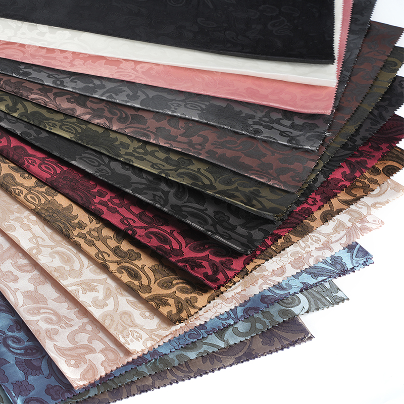 Polyester Scalloped Flos Lute Jacquard