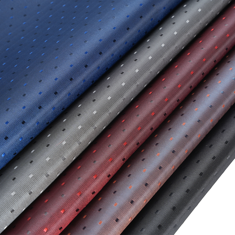 Catonic Square Dot Small Jacquard Dyeing