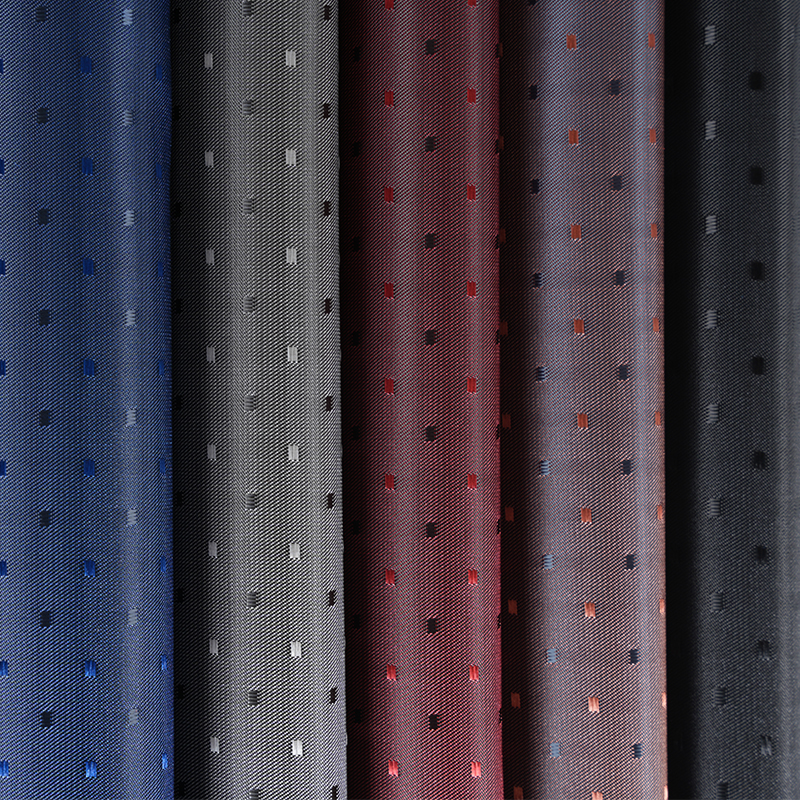 Catonic Square Dot Small Jacquard Dyeing