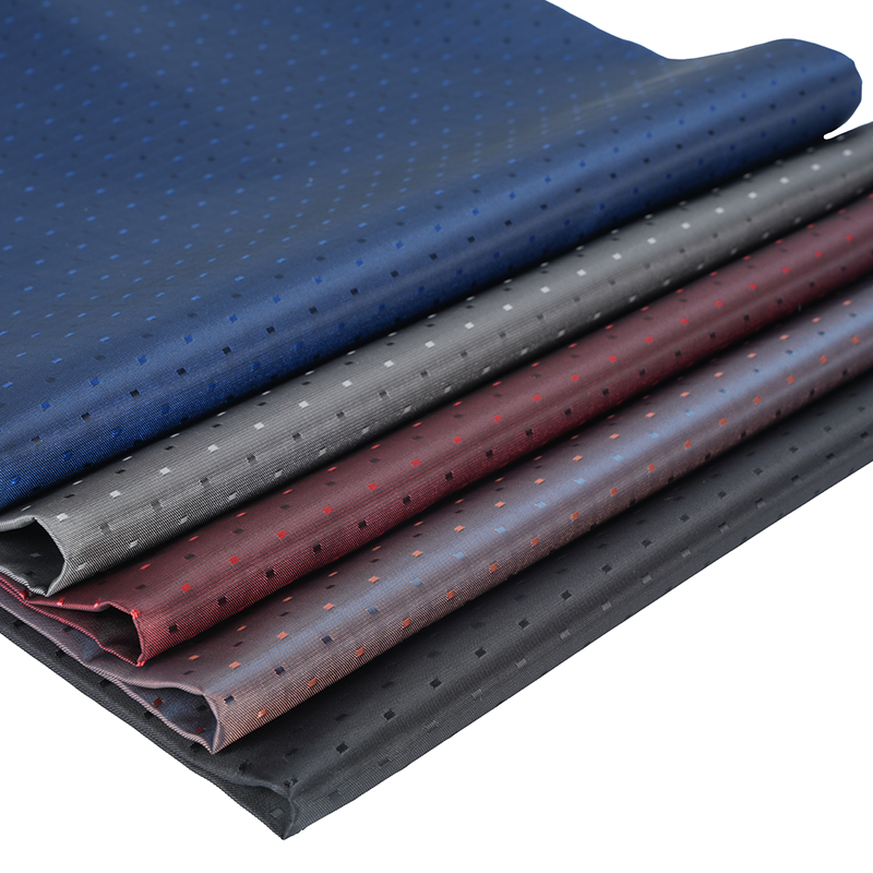 Catonic Square Dot Small Jacquard Dyeing