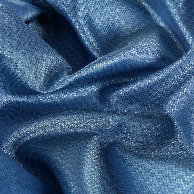 Polyester Catonic Wave Jacquard