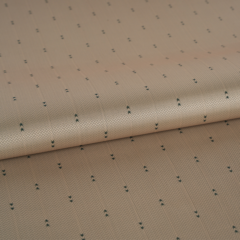 Polyester Filamentum Corrugated Arrow Stripe Jacquard