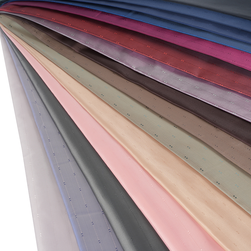 Polyester Filamentum Corrugated Arrow Stripe Jacquard