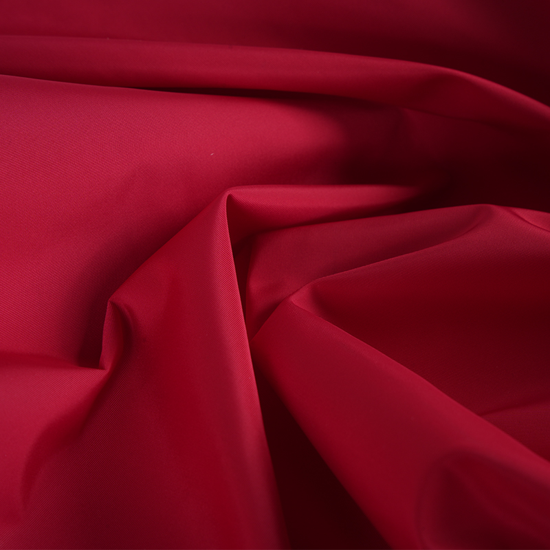 75D FDY plena Twist circa Imitationem Memoria Cum PU Coating et Waterproofing Fabrica