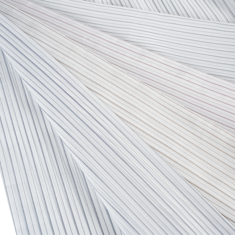 C% Polyester extende Striata Sleeve Lining Fabric