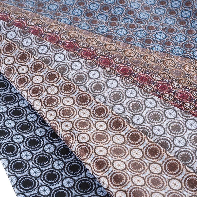 210T Polyester Taffeta Loop Lace Typographia Fabric