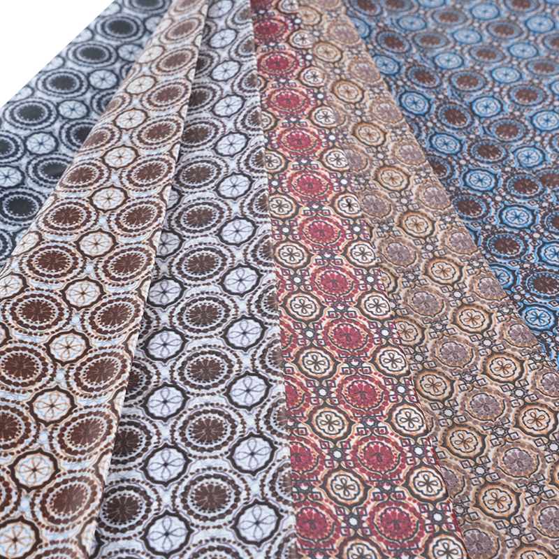 210T Polyester Taffeta Loop Lace Typographia Fabric