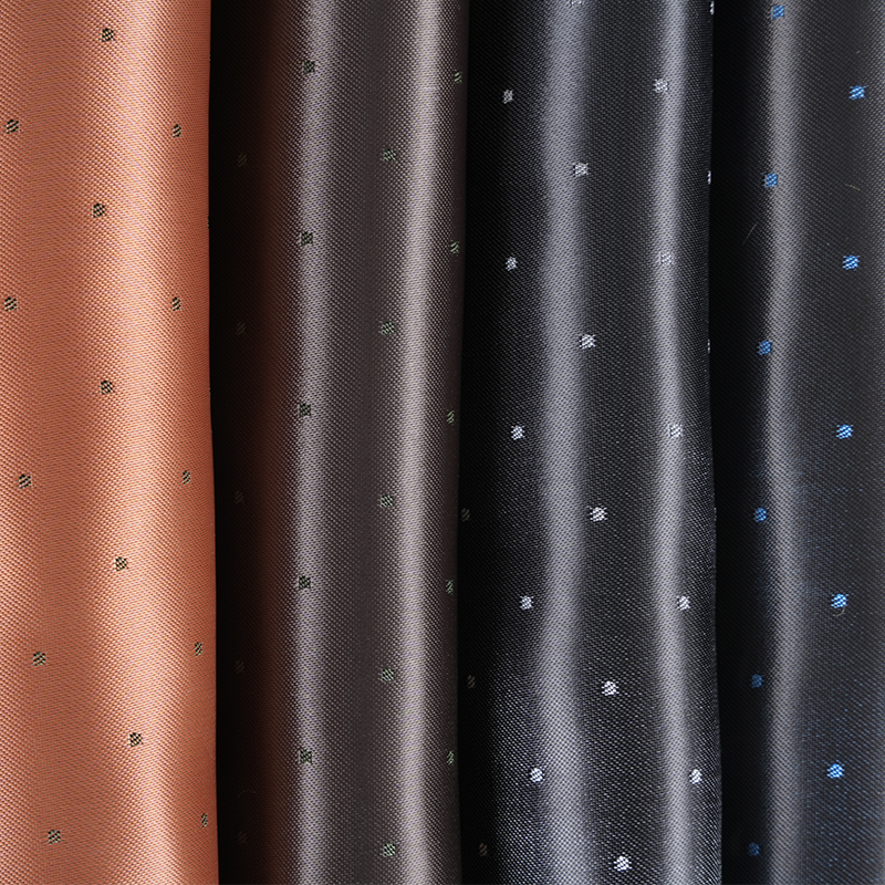 PV Satin Dot Jacquard Fabric