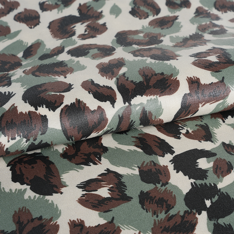 20D*21S Incrassata Golden Cottonus Tres Colores Pardus Typographia Fabric